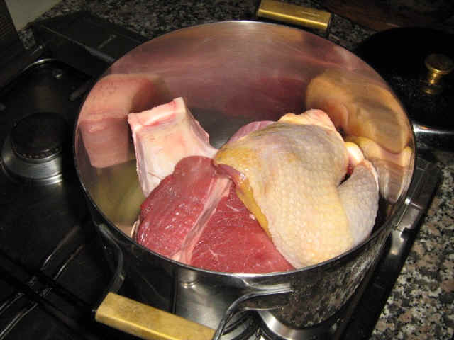como hacer un buen caldo de carne