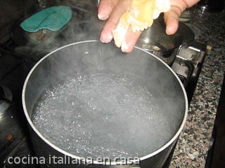 cocinar la pasta